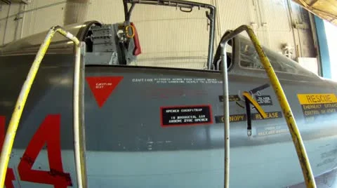 F-104 Cockpit Stock Footage 21369915