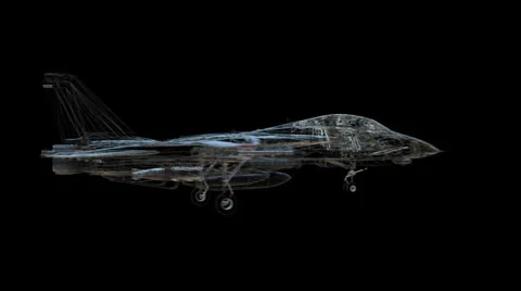 F-14 Tomcat Animation 2 - Alpha 動画素材 25095661