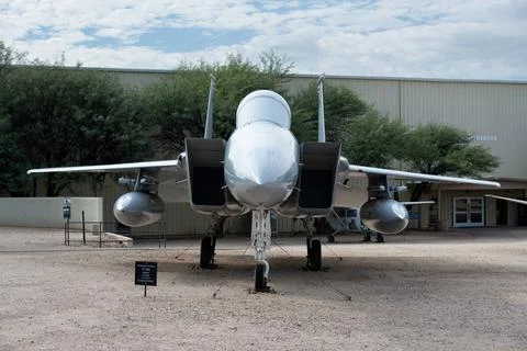 An F-15 Eagle on display at the Pima Air and Space Museum Stock Photos