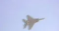 F-15 Eagle, P-51 Mustang and F-16 formation break HD Footage