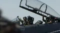 F-15 Strike Eagle Jet Fighter Plane At Airshow HD Footage