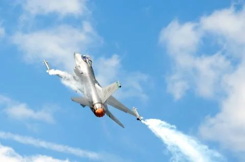 F-16 Fighting Falcon Stock Photos