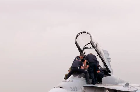 F-16 Jet fighter Stock Photos