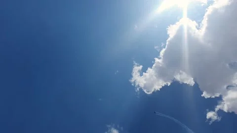 F-16 Solo Display Team performs over the Konya Millitary Air Base  Stock Footage 201121889