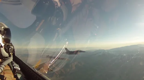 F-16C Fighting Falcon 177th Fighter Wing, NJANG Stock Footage 31343099