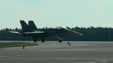 F/A-18 Hornet Video stock 12138621