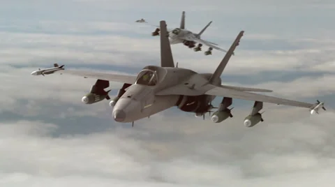 F 18 Hornet Stock Footage 37791979