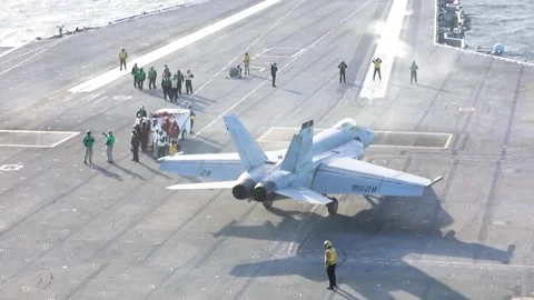 F-18 Super Hornet Stock Footage 296676932