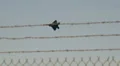 F-22 from movie Transformers does a hard after burner turn airshow HD Footage