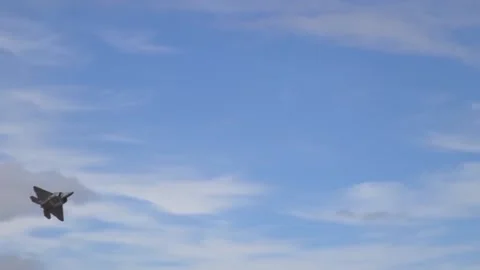 F-22 Raptor and the capabilities of this 5th generation aircraft 007 Video stock 162768177