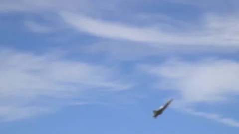 F-22 Raptor and the capabilities of this 5th generation aircraft 009 Video stock 162768294