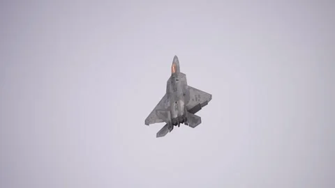 F 22 Raptor Stock Footage 297238208