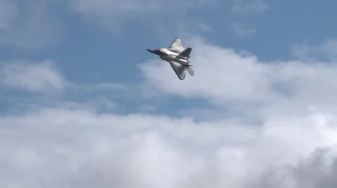 F-22 Raptor stealth fighter Stock Footage 41860439