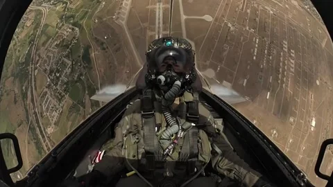 F-35 In Flight Stock Footage 296689815