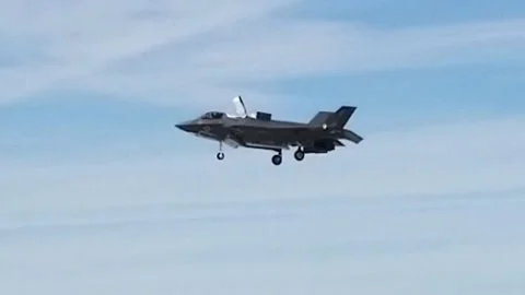 F 35B Lightning II Stock Footage 138595680