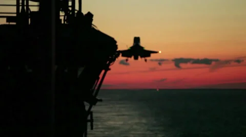 F-35B Lightning II jet Developmental Testing phase II Stock-Footage 33005921