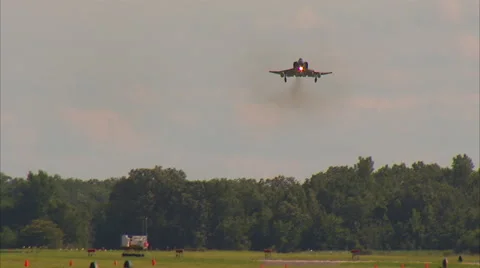 F-4 Phantom Landing Vídeo Stock 41779810