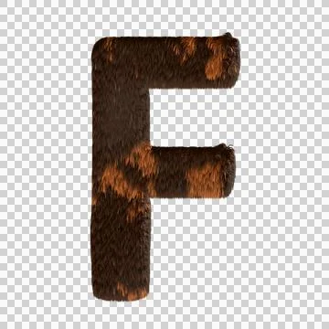 F - Calico fur Stock Illustration