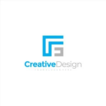 F G FG Initial handwriting logo design with circle. Beautiful design handwrit 스톡 일러스트