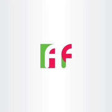 F letter logotype sign element Illustrazione stock