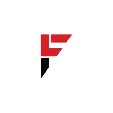 F logo and symbol vector icon app Stock Illustration