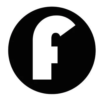 F logo Illustrazione stock