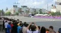 The F1 formula bolide in the city street!!! HD Footage