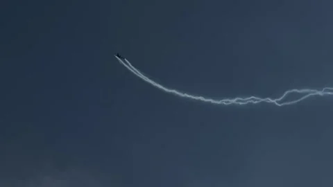 F16 Jet Aerobatics 스톡 동영상 320079446