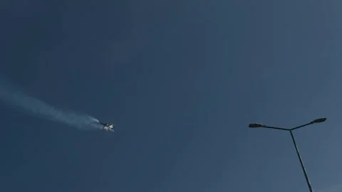 F16 Jet Aerobatics 動画素材 320079496