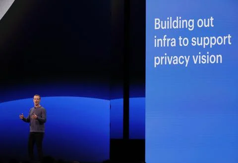 F8 Facebook Developer Conference, San Jose, USA - 30 Apr 2019 Stock Photos