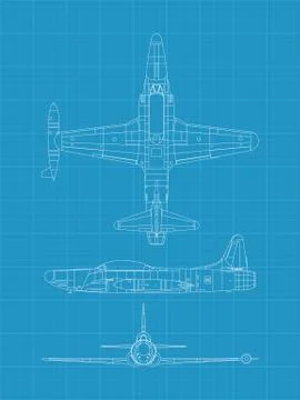 F94 Starfire Stock Illustration
