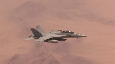 FA-18 fighter jet. Video stock 53860026