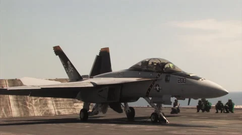 FA-18 fighter plane. Video stock 53866832