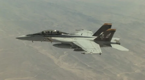 FA-18 Super Hornet plane Video stock 51237808
