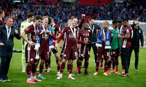 FA Cup Final: Chelsea 0 Leicester 1 Stock Photos
