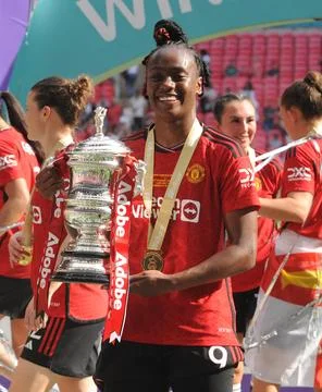 FA Cup Final Man Utd 4 Spurs 0 Stock Photos