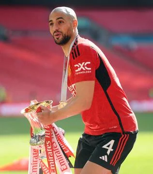 FA Cup FinalL Man Utd 2 Man City 1 Stock Photos
