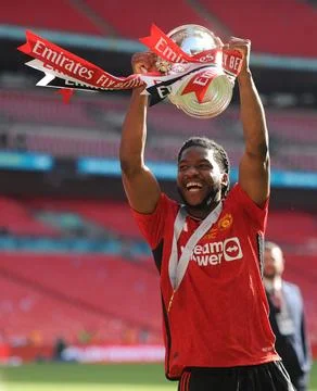 FA Cup FinalL Man Utd 2 Man City 1 Stock Photos
