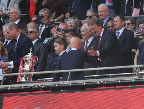 FA Cup FinalL Man Utd 2 Man City 1 Stock Photos