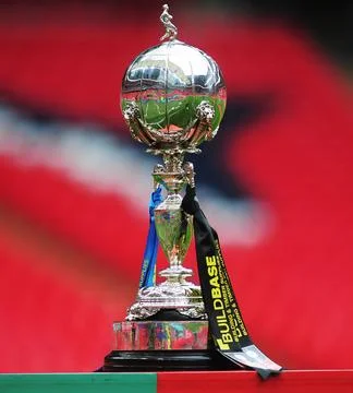 FA Trophy Final: Concord 0 Harrogate 1 Stock Photos