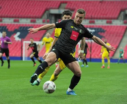 FA Trophy Final: Concord 0 Harrogate 1 Stock Photos