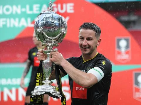 FA Trophy Final: Concord 0 Harrogate 1 Stock Photos