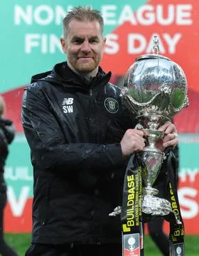 FA Trophy Final: Concord 0 Harrogate 1 Stock Photos