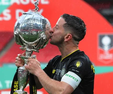 FA Trophy Final: Concord 0 Harrogate 1 Stock Photos