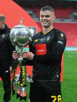 FA Trophy Final: Concord 0 Harrogate 1 Stock Photos