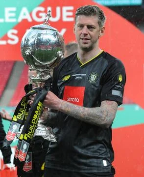 FA Trophy Final: Concord 0 Harrogate 1 Stock Photos