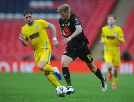 FA Trophy Final: Concord 0 Harrogate 1 Stock Photos