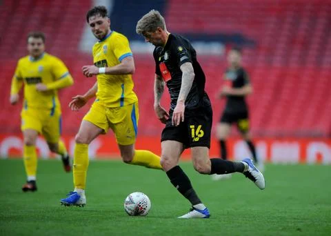 FA Trophy Final: Concord 0 Harrogate 1 Stock Photos