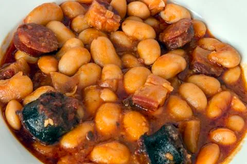 Fabada stew Stock Photos