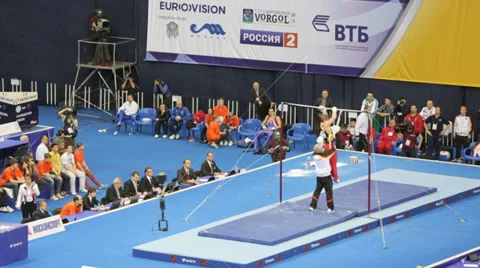 Fabian Hambuchen Stock Footage 29666288